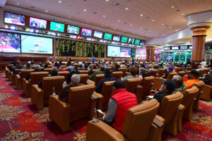 South Point sportsbook on 2021-22 conference championship Sunday