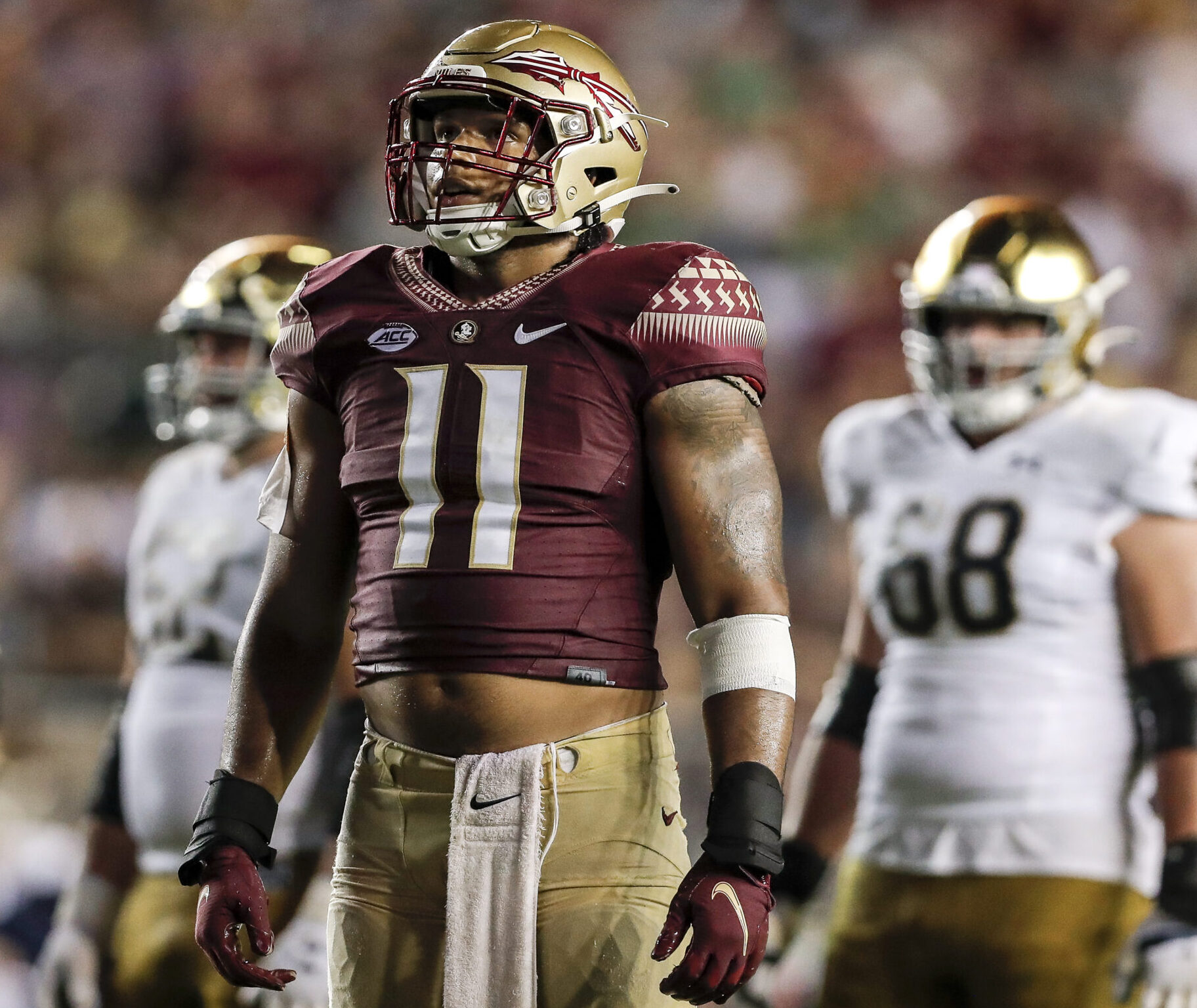 Defensive End Jermaine Johnson II #11