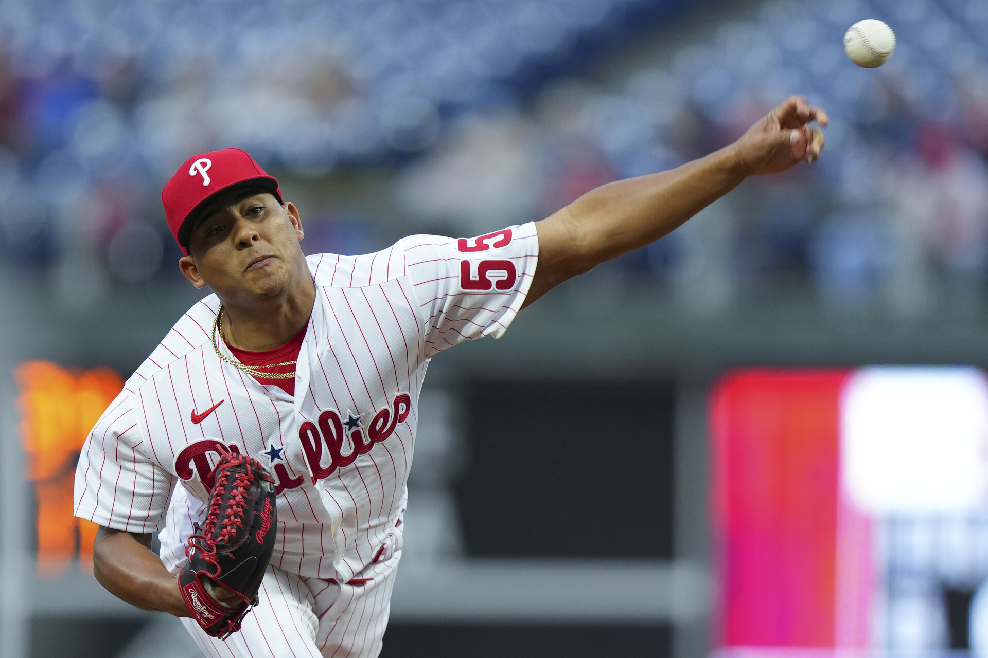 Ranger Suarez #55 of the Philadelphia Phillies