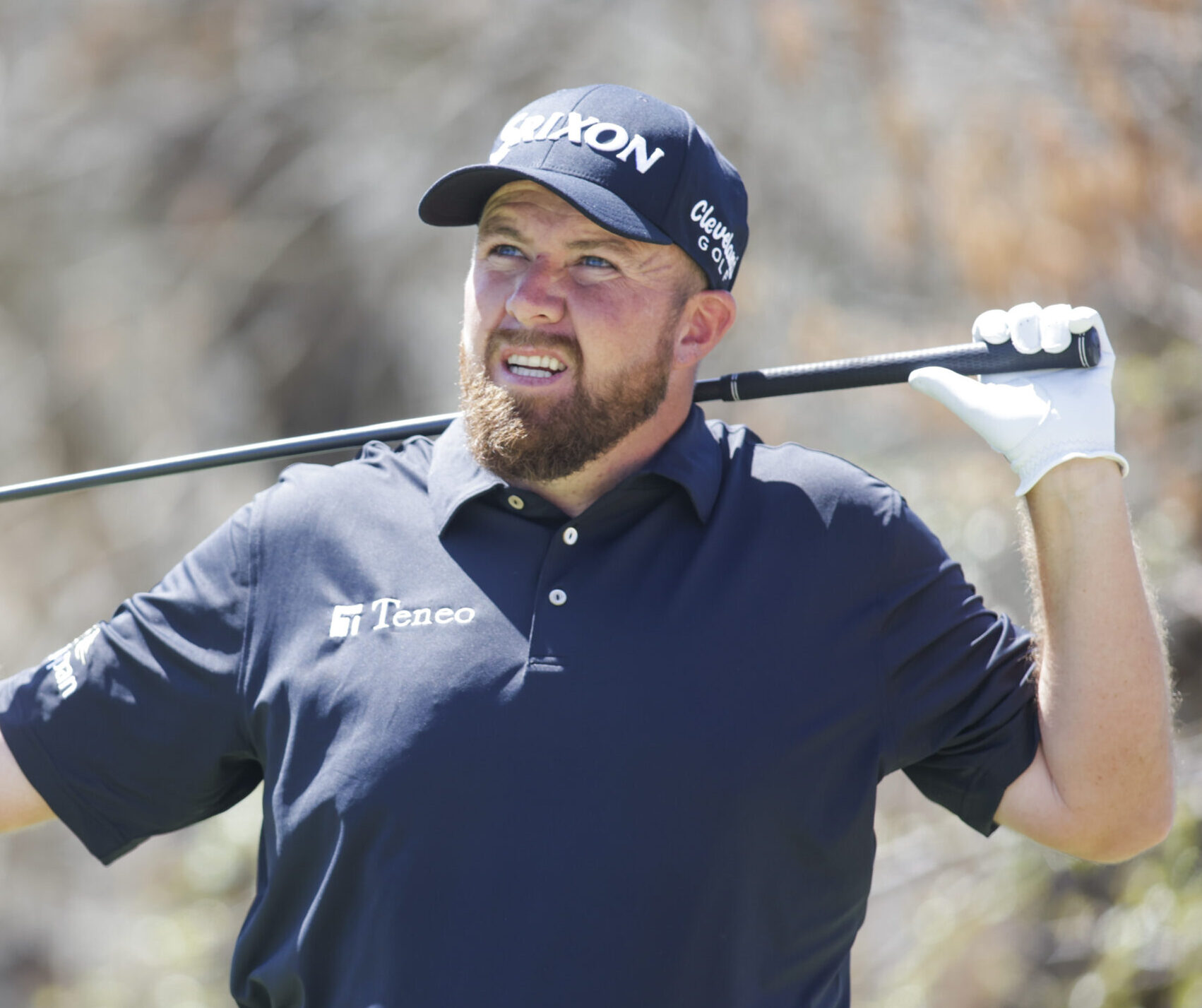 Shane Lowry tees off on the sixth during the third round of the World Golf Championships-Dell Technologies Match Play golf tournament.