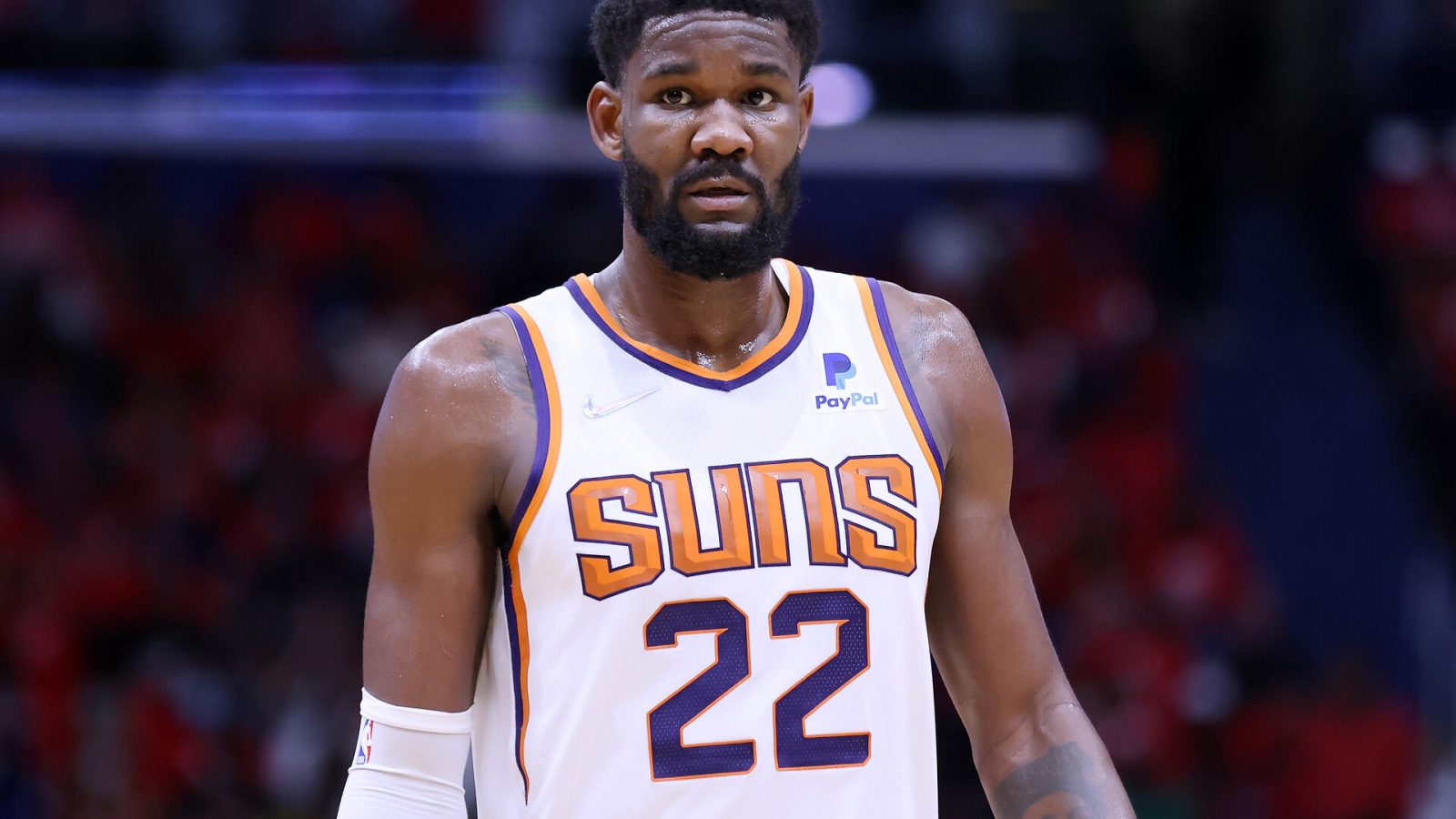 Deandre Ayton #22 of the Phoenix Suns