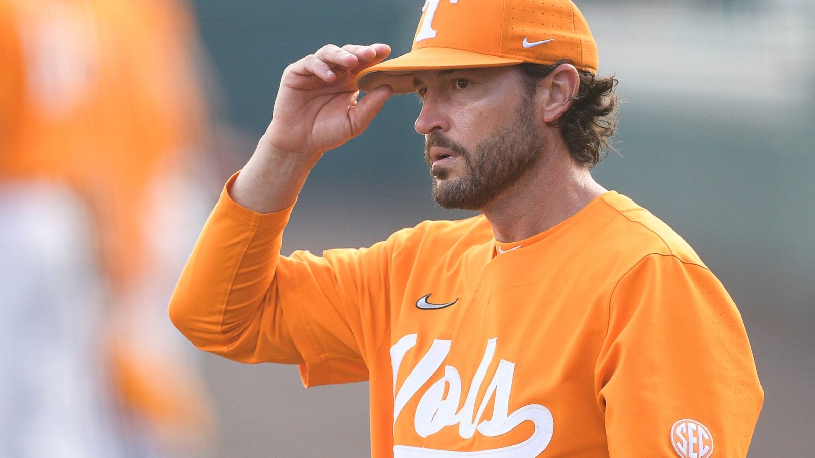 Tennessee Head Coach Tony Vitello during a game at Lindsey Nelson Stadium in Knoxville, Tenn. on Saturday, April 30, 2022.