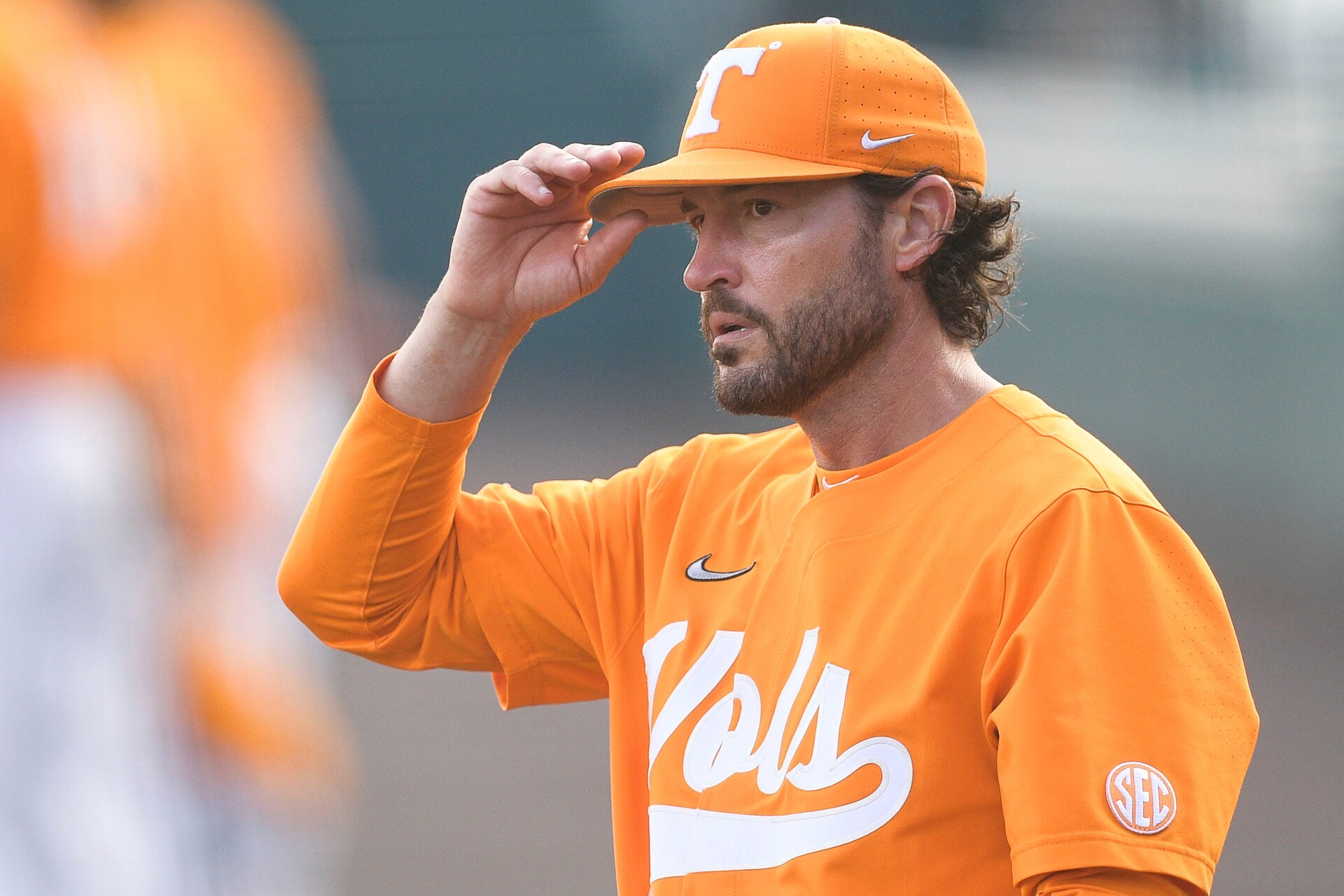 Tennessee Head Coach Tony Vitello during a game at Lindsey Nelson Stadium in Knoxville, Tenn. on Saturday, April 30, 2022.