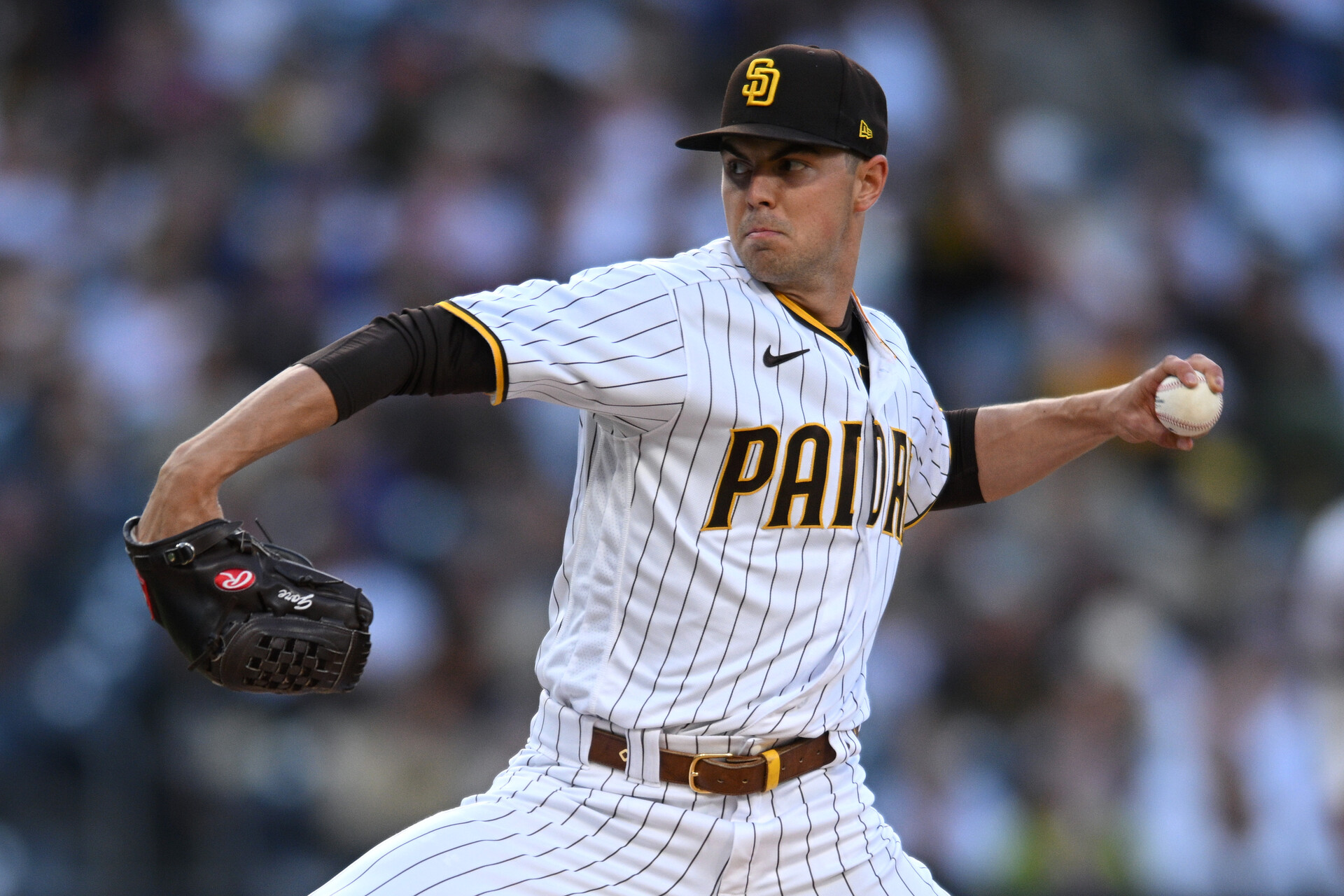 San Diego Padres starting pitcher MacKenzie Gore