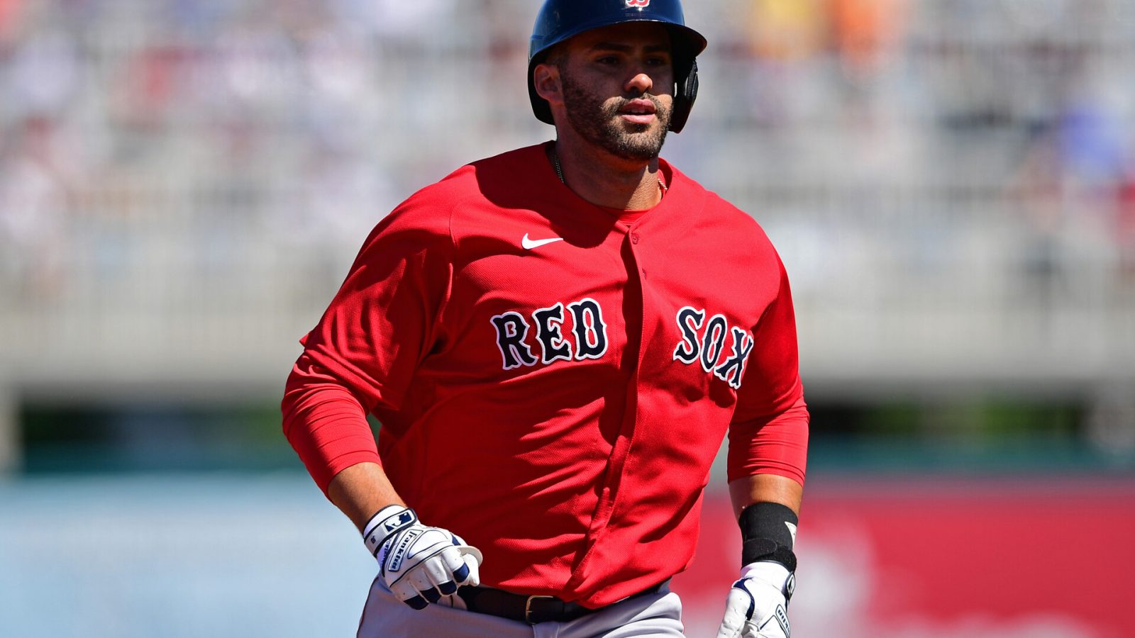Boston Red Sox designated hitter JD Martinez (28)