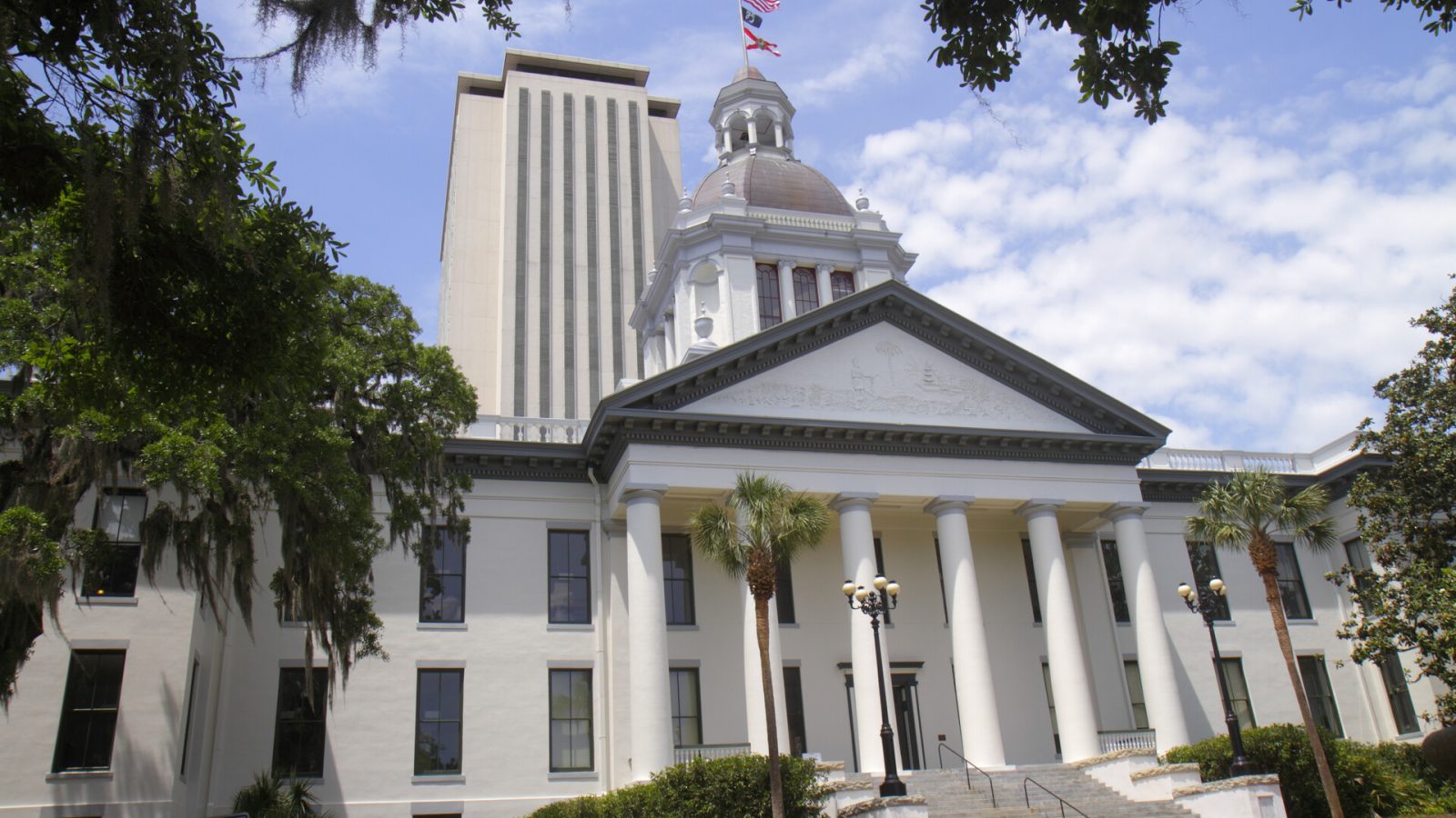 The exterior of the Florida State Capitol museum.