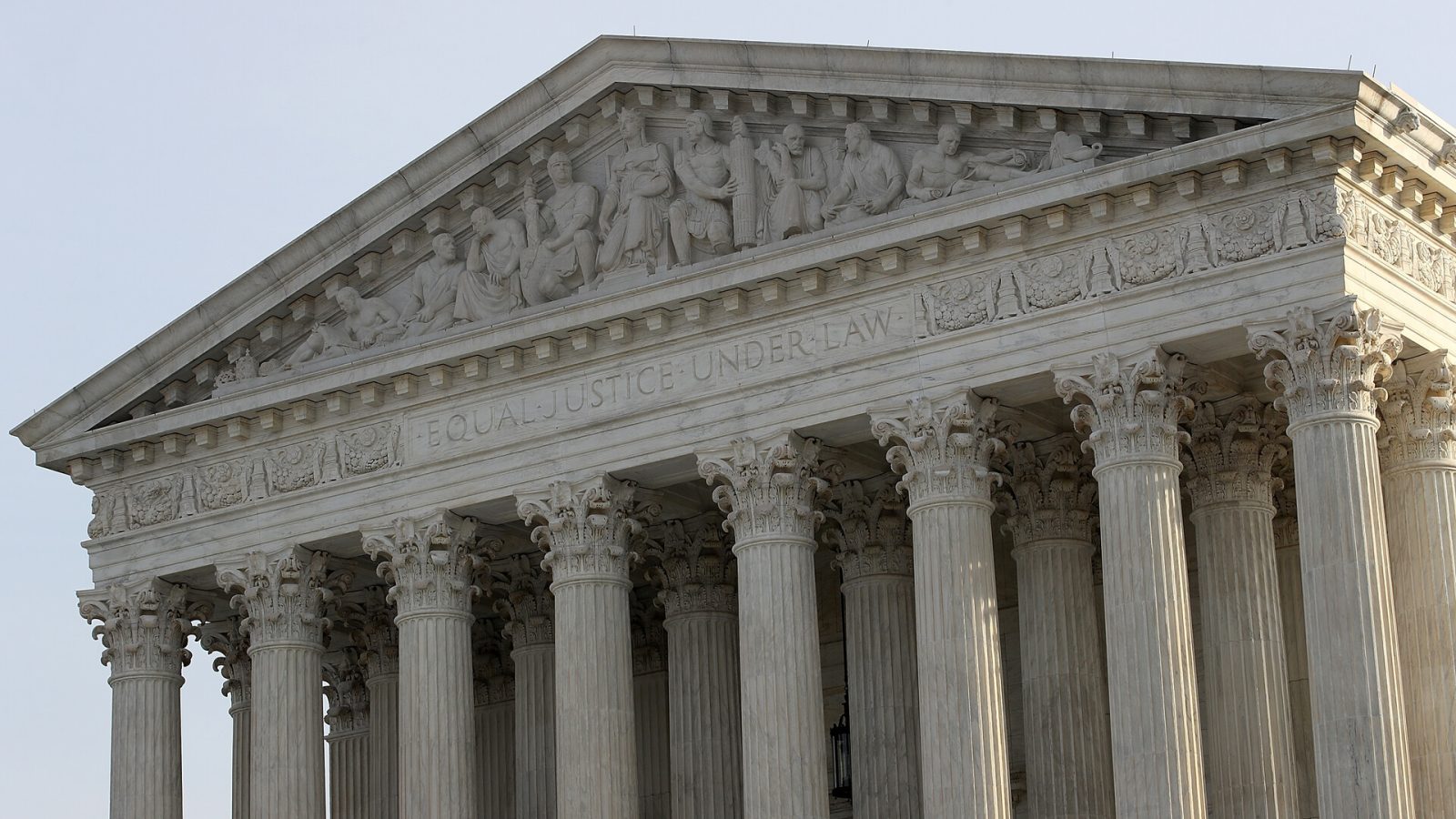 The U.S. Supreme Court is shown on December 4, 2017 in Washington, DC. The Supreme Court is scheduled to hear the Masterpiece Cakeshop v. Colorado Civil Rights Commission case tomorrow.
