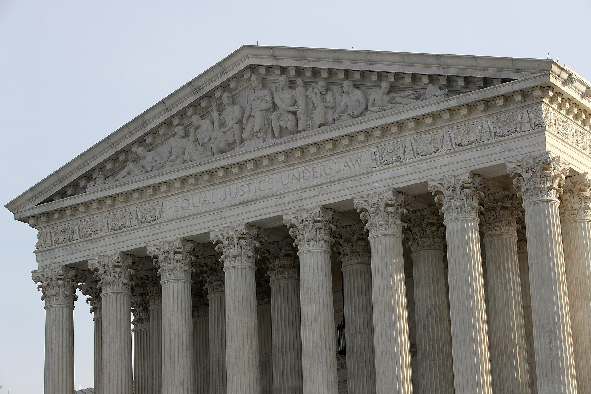 The U.S. Supreme Court is shown on December 4, 2017 in Washington, DC. The Supreme Court is scheduled to hear the Masterpiece Cakeshop v. Colorado Civil Rights Commission case tomorrow.