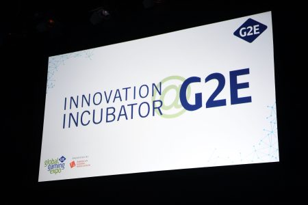 A general view at the inaugural Innovation Incubator at the Global Gaming Expo (G2E), presented by the American Gaming Association (AGA) and Reed Exhibitions on October 11, 2018 in Las Vegas, Nevada.