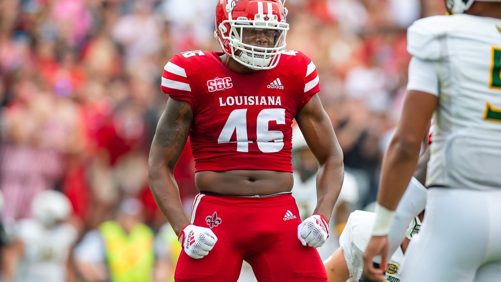 Jordan Lawson as the Louisiana’s Ragin Cajuns take on Southeastern Louisiana Football at Cajun Field. Saturday, Sept. 3, 2022.
