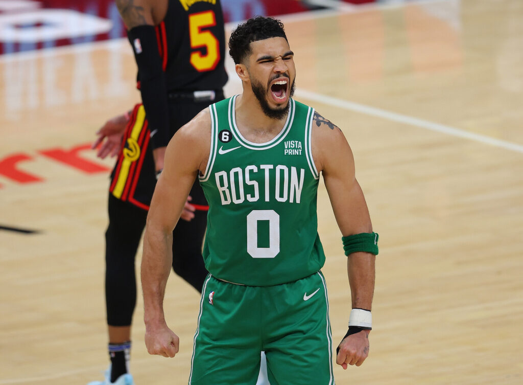 Boston Celtics player Jayson Tatum