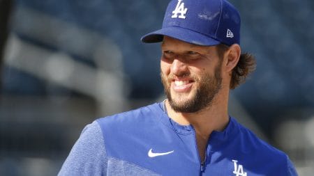 Baseball Odds Explained: Clayton Kershaw #22 of the Los Angeles Dodgers in action against the Pittsburgh Pirates at PNC Park on April 25, 2023 in Pittsburgh, Pennsylvania.
