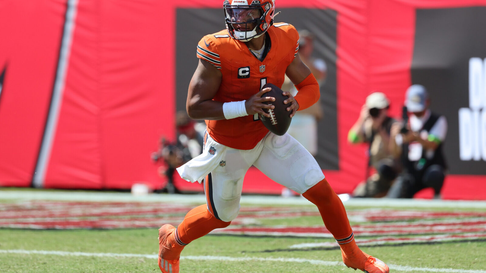 Justin Fields of the Bears.