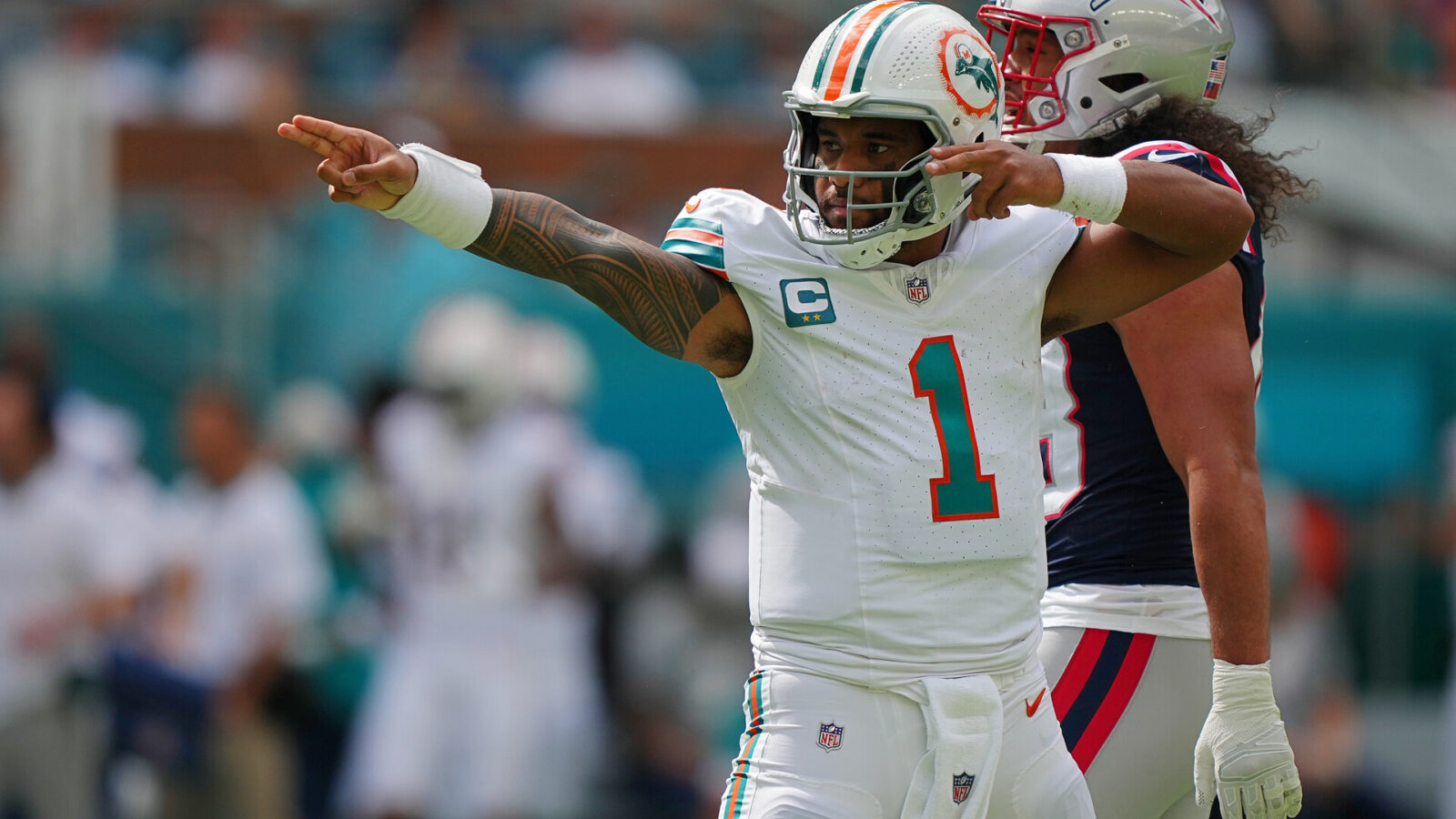 Is Sports Betting Legal In Florida? - Miami Dolphins quarterback Tua Tagovailoa celebrates a first down