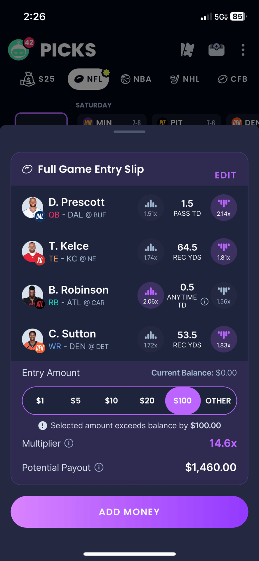 Sleeper Fantasy Promo Code & Review: Sleeper Fantasy App screenshots