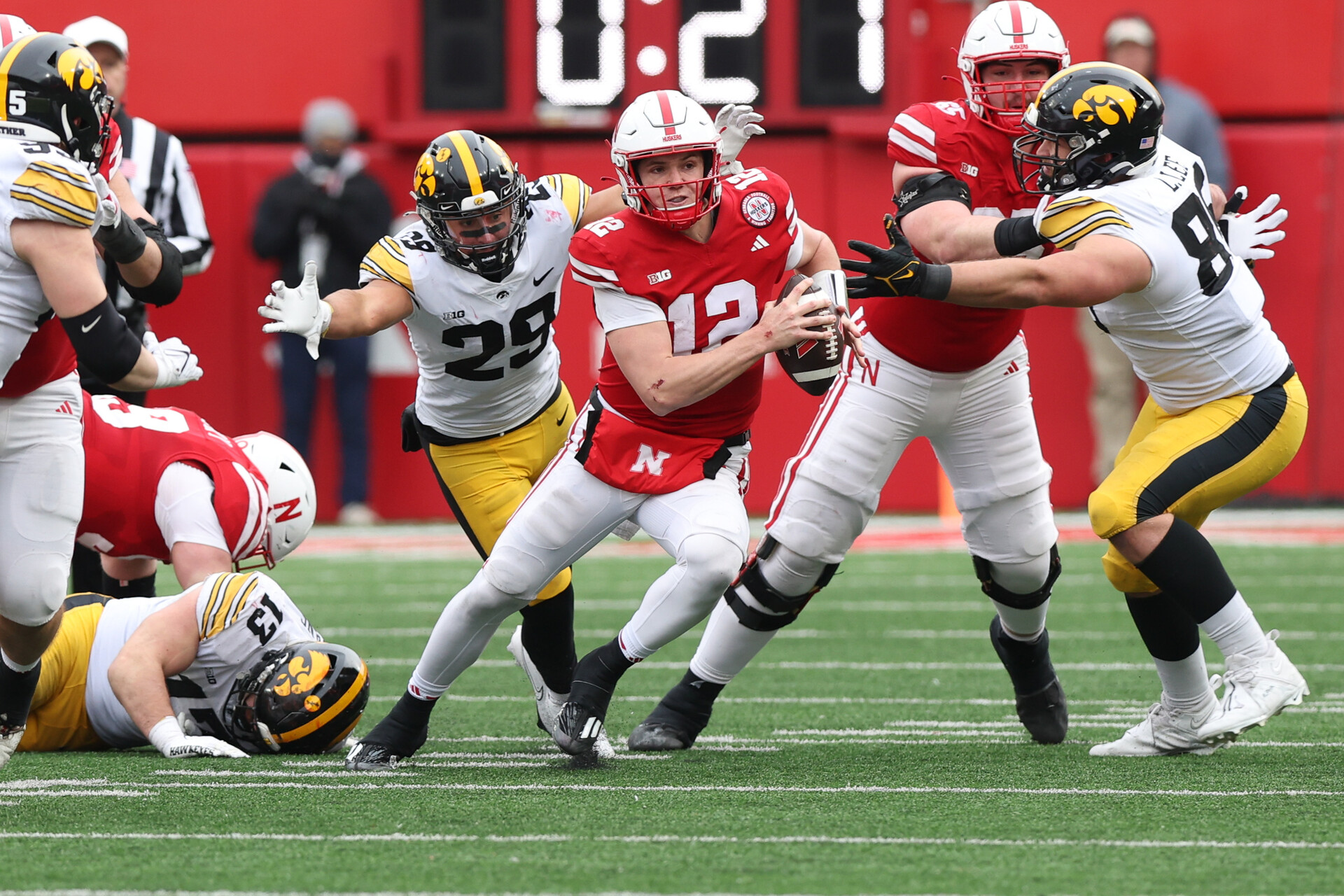Is Sports Betting Legal In Nebraska? NCAA Football: Iowa at Nebraska