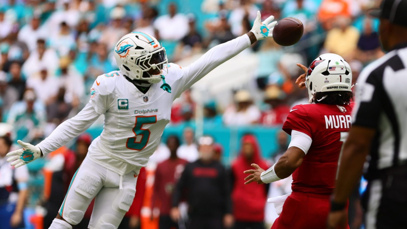 Jalen Ramsey was traded from the Miami Dolphins to the Pittsburgh Steelers for Minkah Fitzpatrick today - Monday June 30, 2025.