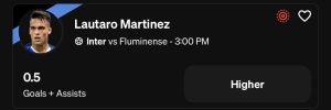 Lautaro Martinez Underdog Soccer