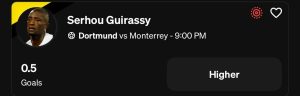Serhou Guirassy Underdog Soccer
