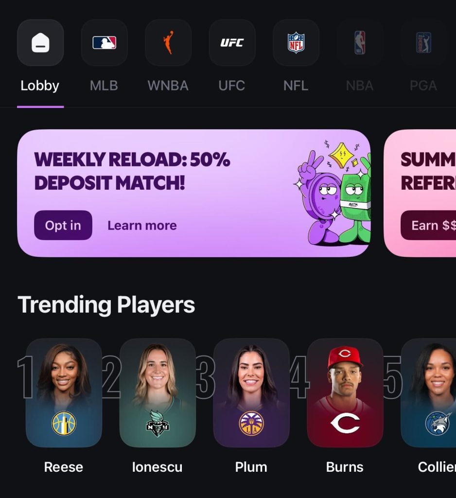 Betr trending players today.
