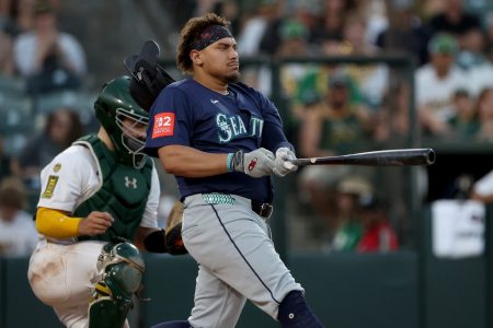 Josh Naylor is one of our best home run props of the day. He has found success since his trade to the Seattle Mariners.