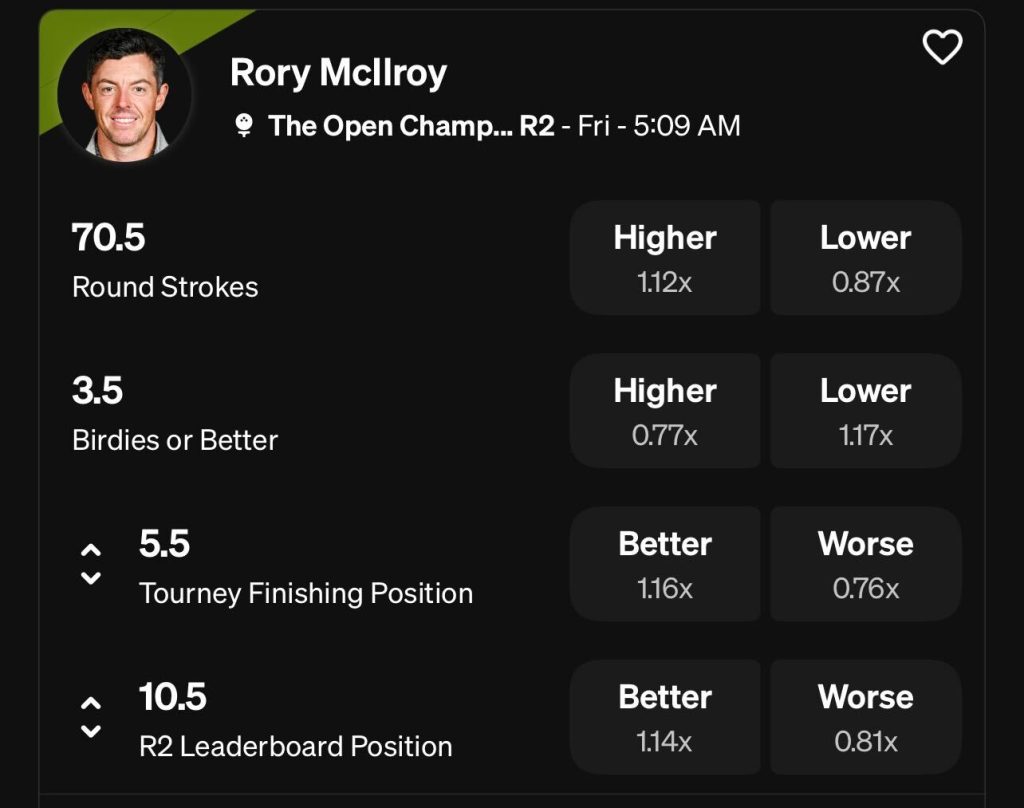 Rory McIlroy - July 17th