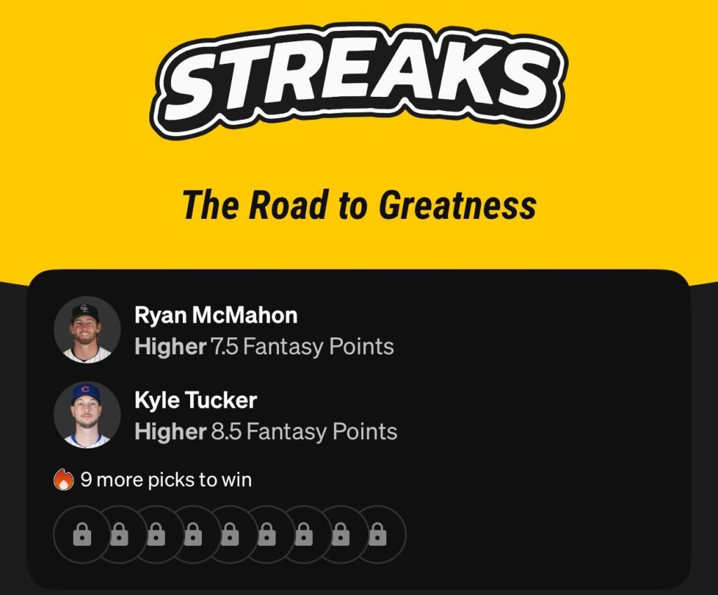 Underdog Streaks - July 22