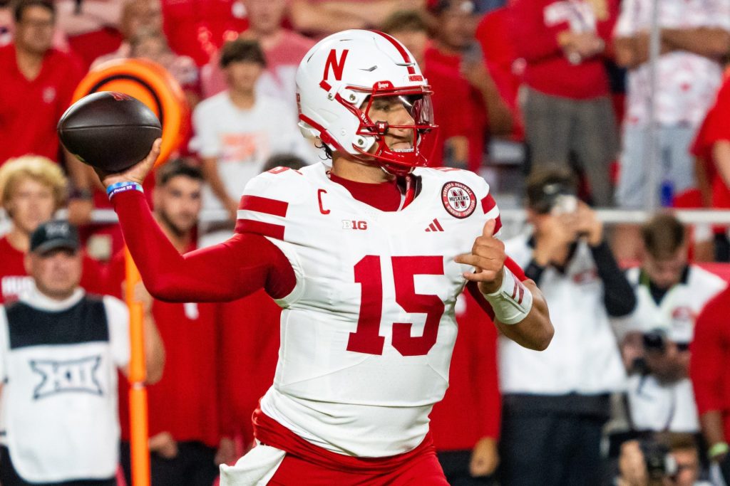 Nebraska Cornhusker player