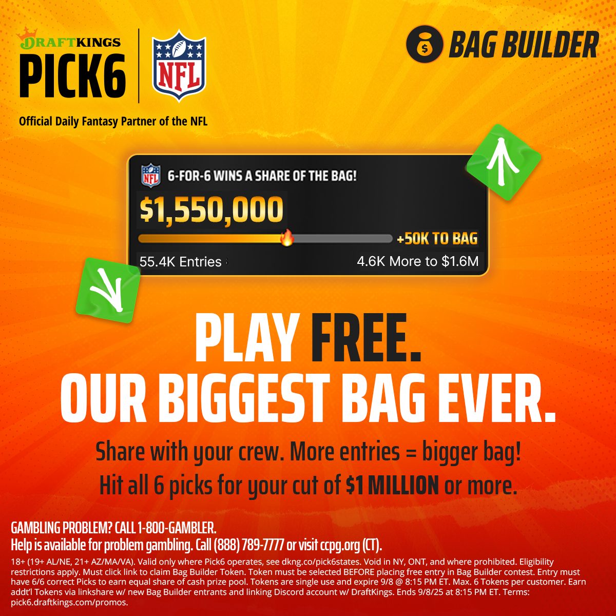 DraftKings Pick6