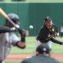 Jul 27, 2025; Pittsburgh, Pennsylvania, USA; Pittsburgh Pirates starting pitcher Paul Skenes (30) pitches to Arizona Diamondbacks first baseman Tristin English (30) during the third inning at PNC Park.