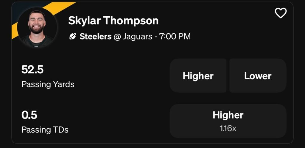 Skylar Thompson Underdog