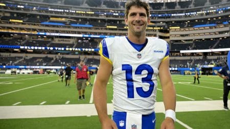 Stetson Bennett is one of our NFL preseason best bets for August 16, 2025