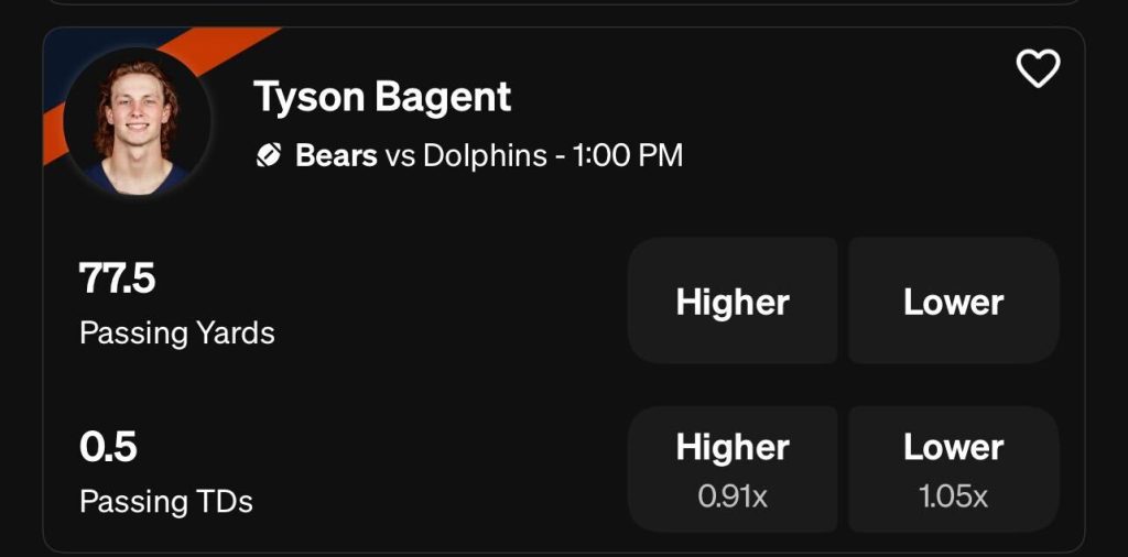 Tyson Bagent NFL