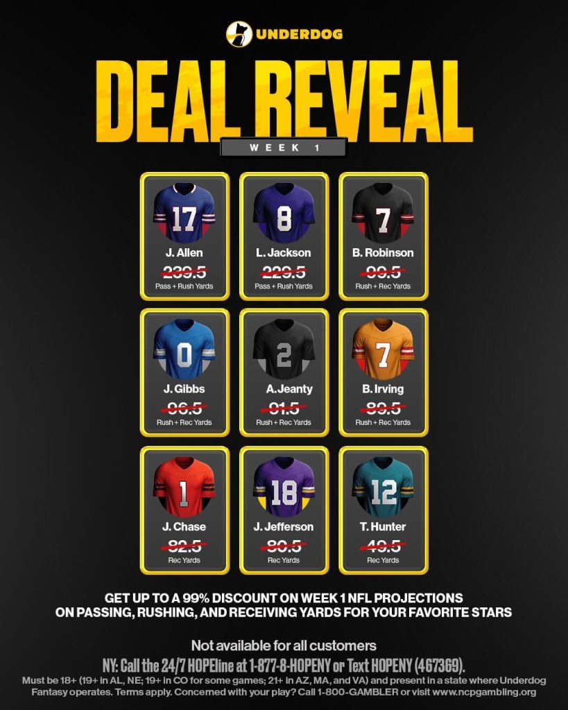 Underdog Deal Reveal