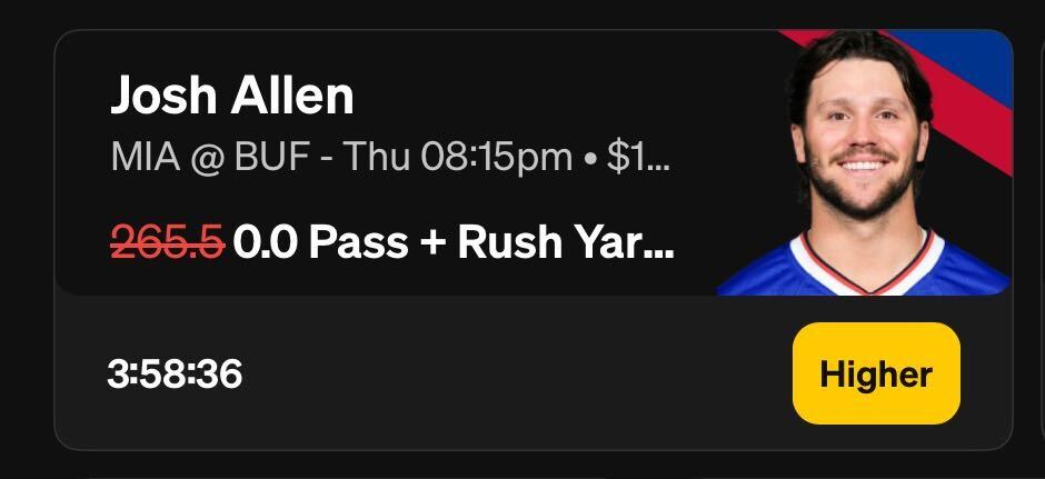 Josh Allen Gimme