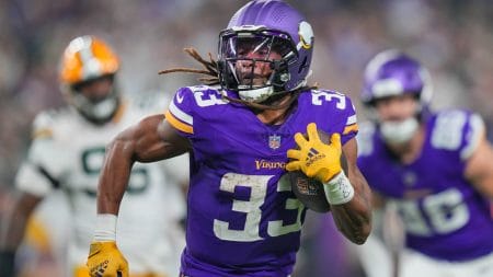 Aaron Jones NFL Best NFL Touchdown Props for Thursday, Dec. 25