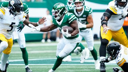 best nfl rushing props Breece Hall NFL