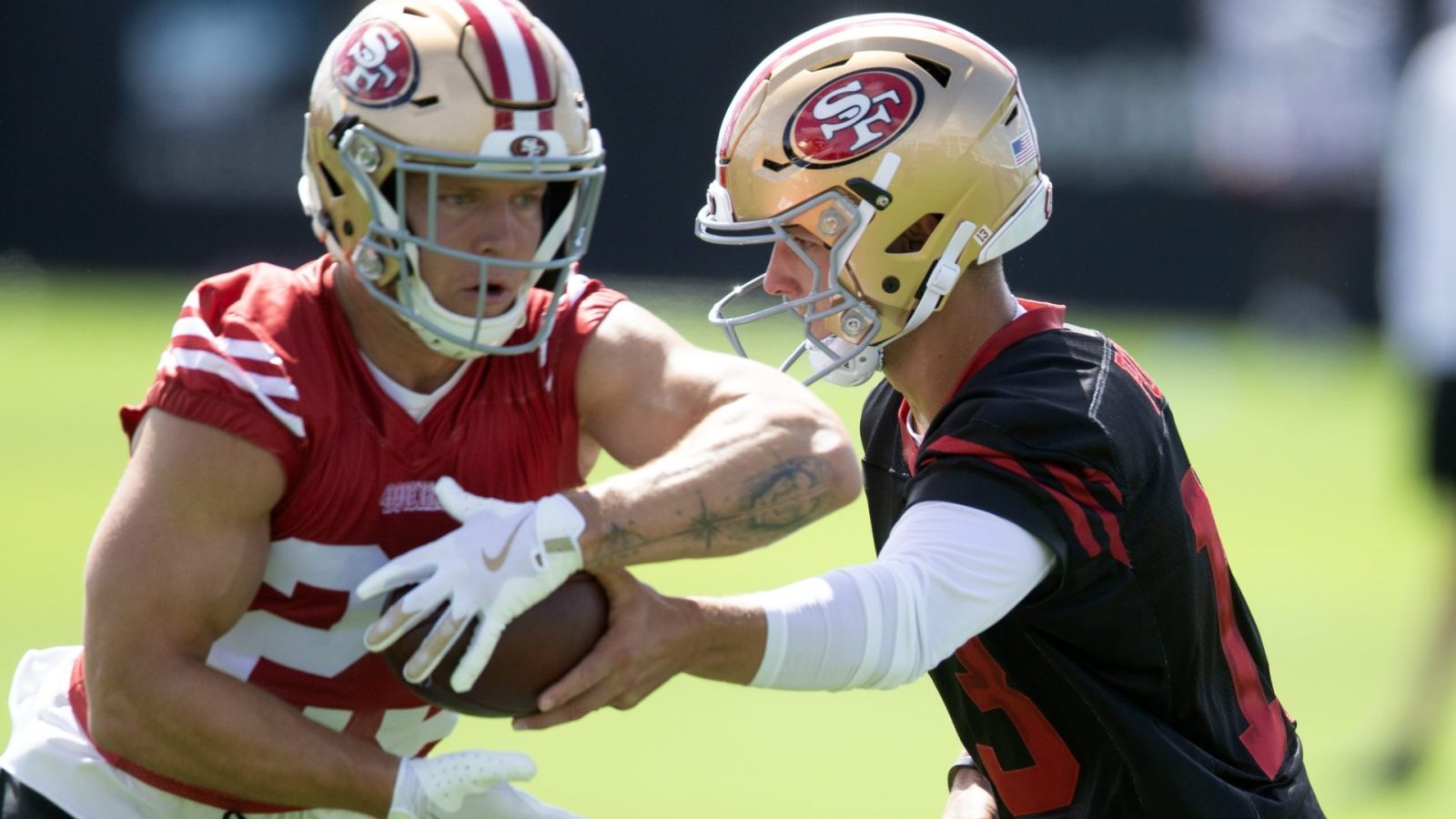 Christian McCaffrey is one of our best NFL props today.