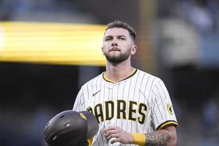 Jackson Merrill is one of our best MLB home run props today.