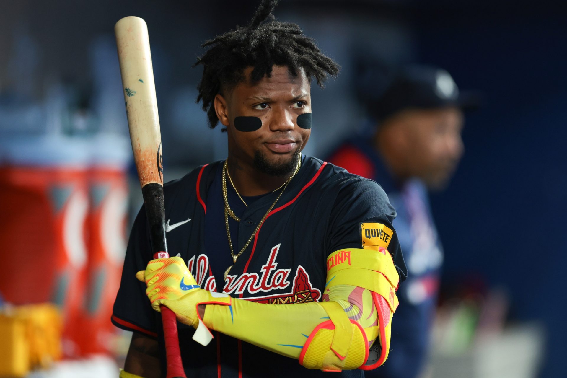 Ronald Acuna Jr. is one of our best MLB home run props today.