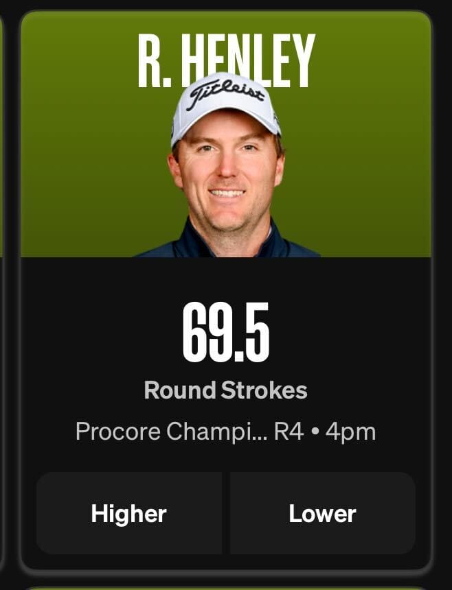 Henley Underdog PGA