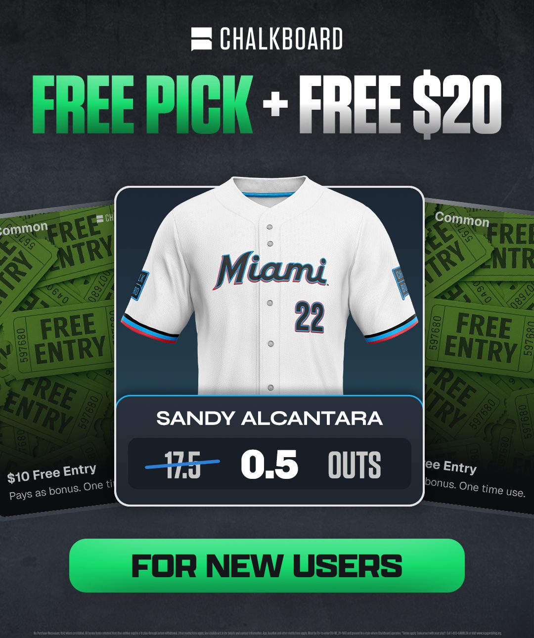 Sandy Alcantara Chalkboard