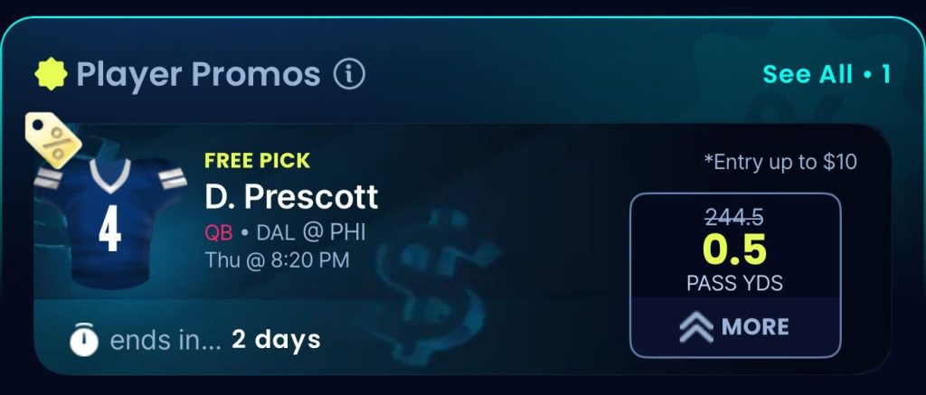 Sleeper NFL Week 1
