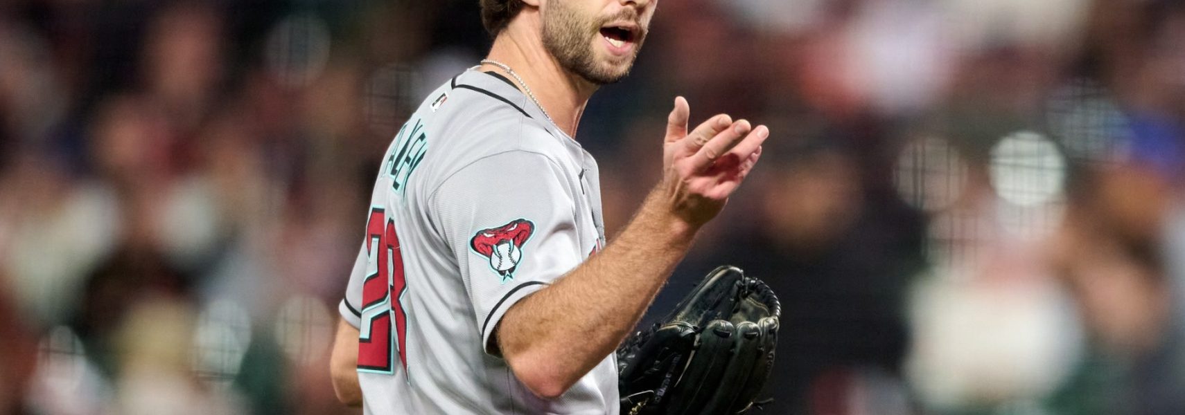 Zac Gallen is one of our best MLB strikeout props tody.
