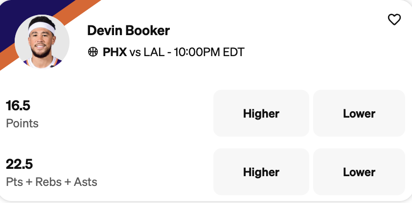 NBA preseason bets today - Devin Booker