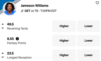 Lions vs Bucs Predictions - Jameson Williams Props and Free Expert Picks For Today