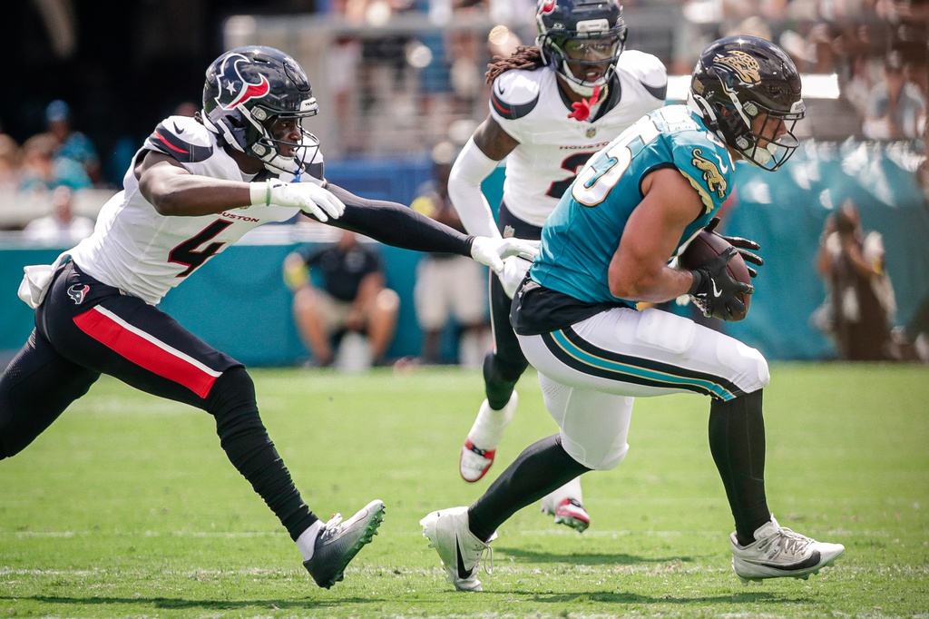 Brenton Strange - Monday Night Football Props