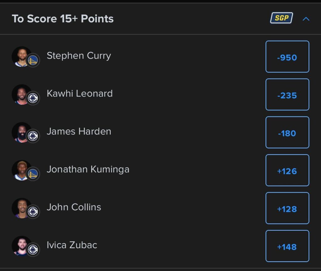 FanDuel Sportsbook NBA Preseason