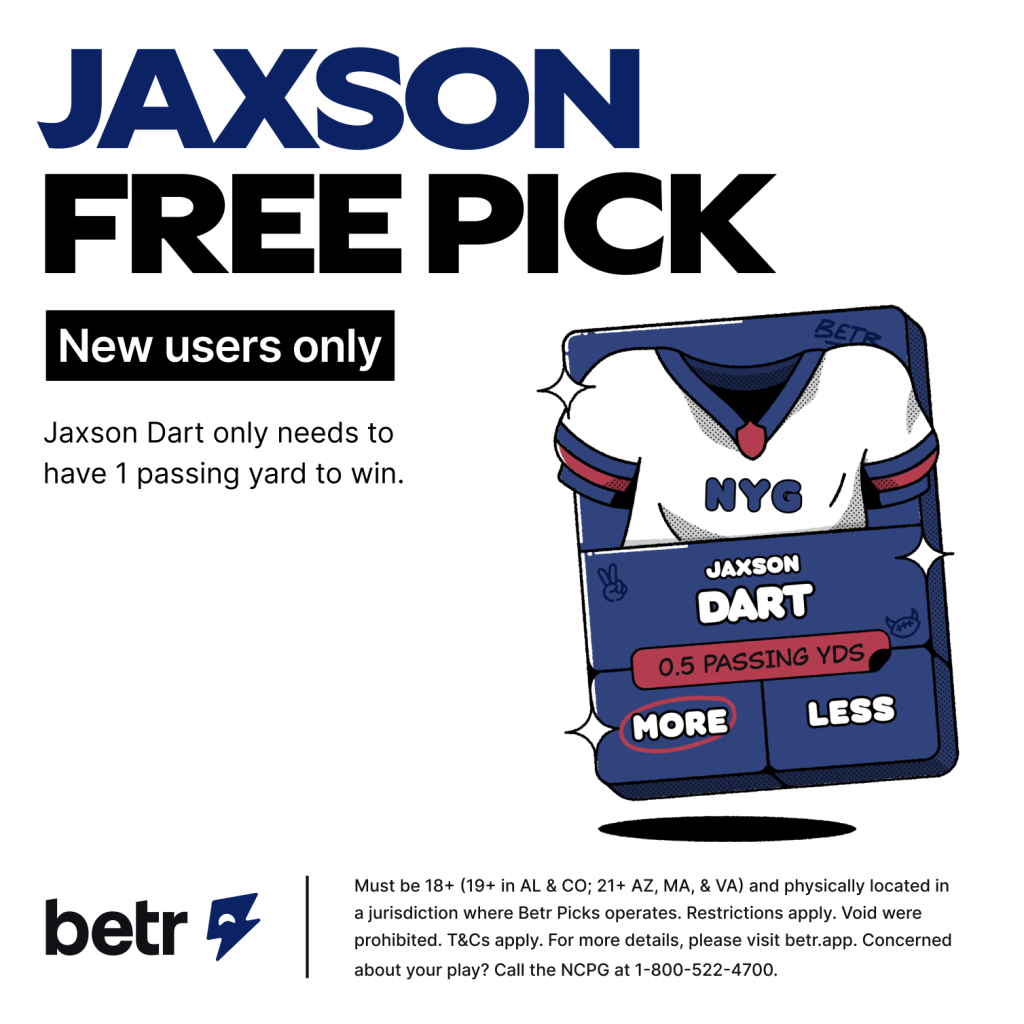 Jaxson Dart Free Pick