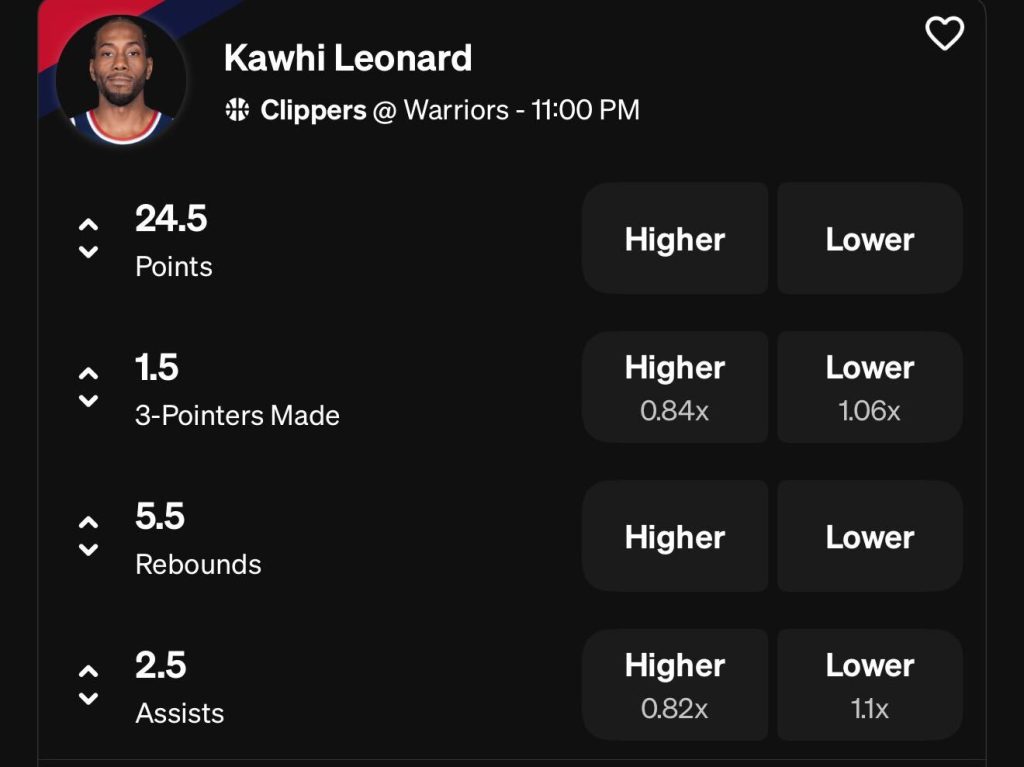 Kawhi Leonard Props
